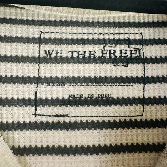 We the Free striped shirt - Picture 3 of 4